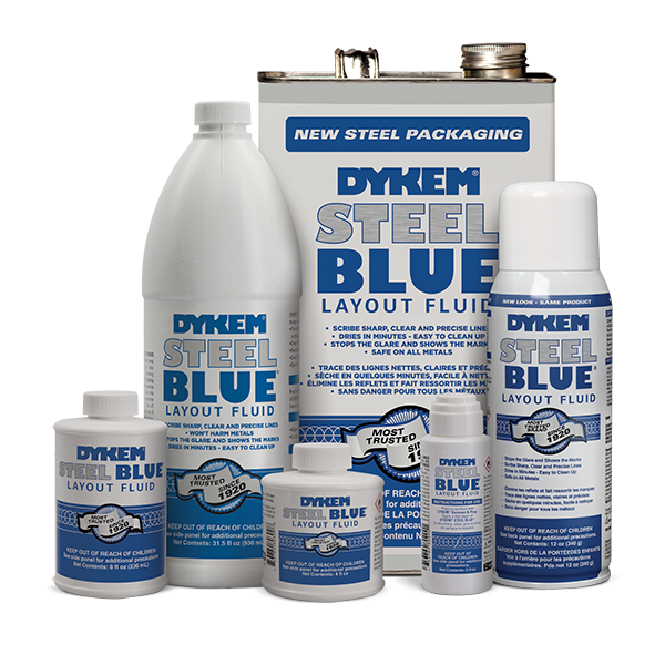 DYKEM STEEL BLUE® Layout Fluid